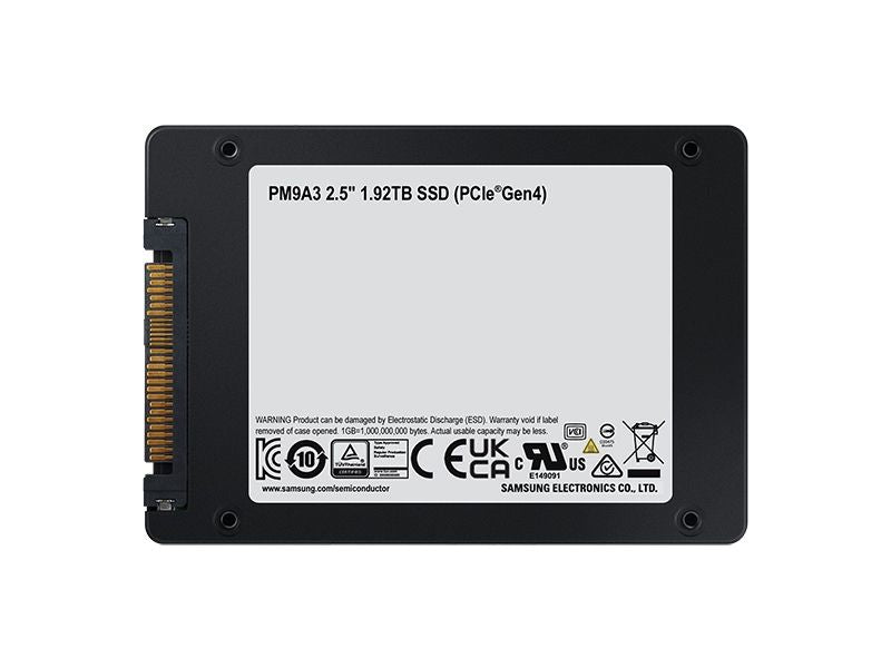 Samsung PM9A3 NVMe U.2 1.92TB