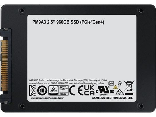 Samsung PM9A3 NVMe U.2 960GB