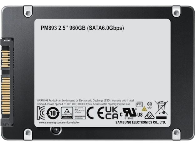 Samsung SSD Enterprise PM893 2.5" SATA 960 GB