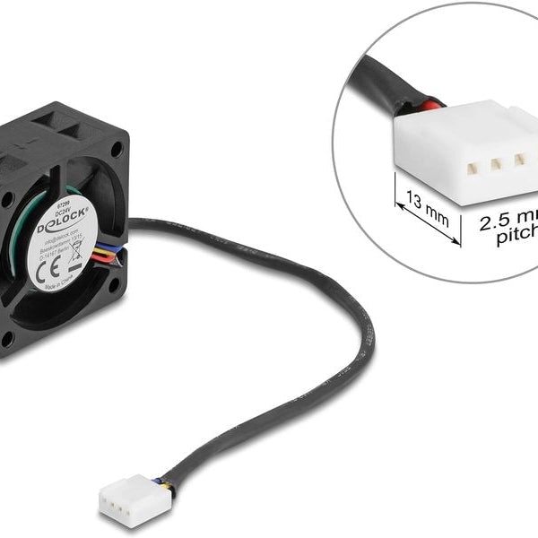Delock PC-Lüfter 24 V DC, 40 x 40 x 20 mm