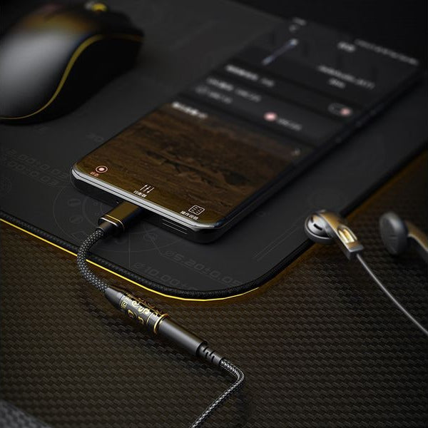 FiiO Kopfhörerverstärker & USB-DAC Jade Audio JIEZI B 4.4 mm Gold