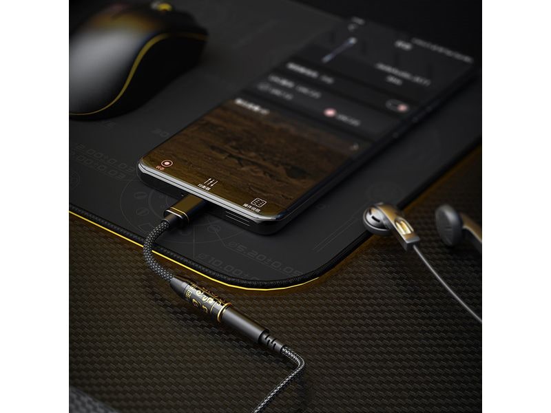 FiiO Kopfhörerverstärker & USB-DAC Jade Audio JIEZI B 4.4 mm Gold