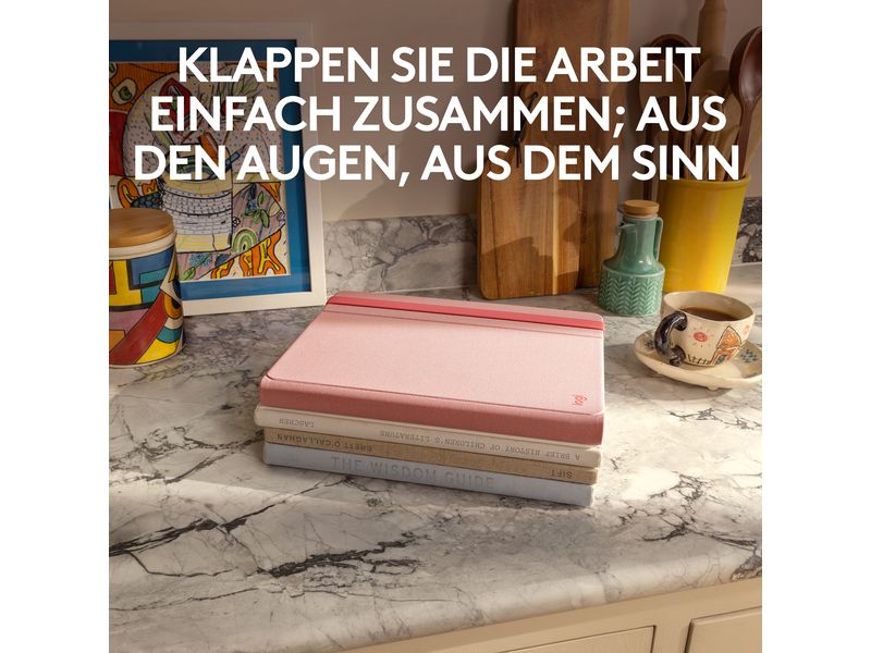 Logitech Tablet Tastatur Cover Casa Pop-Up Desk