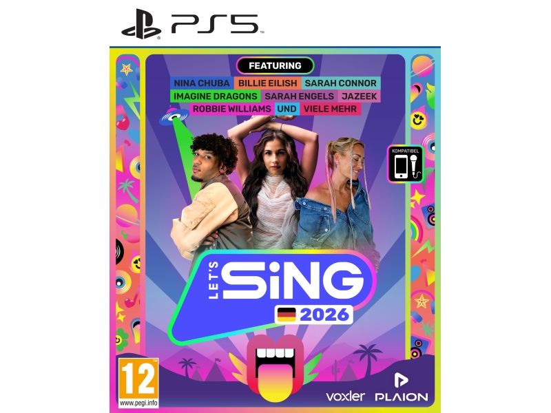 GAME Let's Sing 2026 für PS5 German Version
