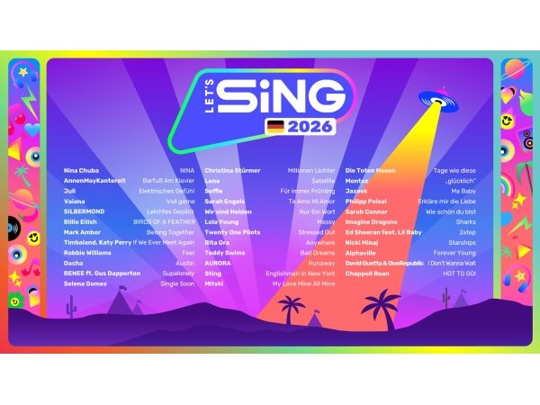 GAME Let's Sing 2026 + 2 Mics für Switch International Version