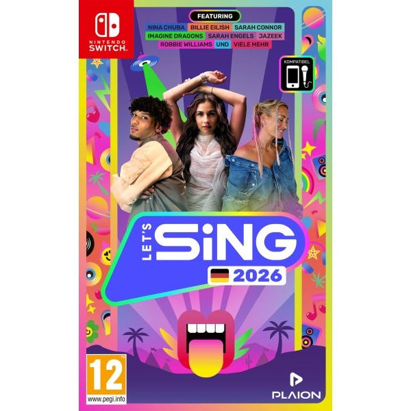 GAME Let's Sing 2026 für Switch German Version
