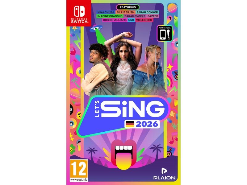 GAME Let's Sing 2026 für Switch German Version