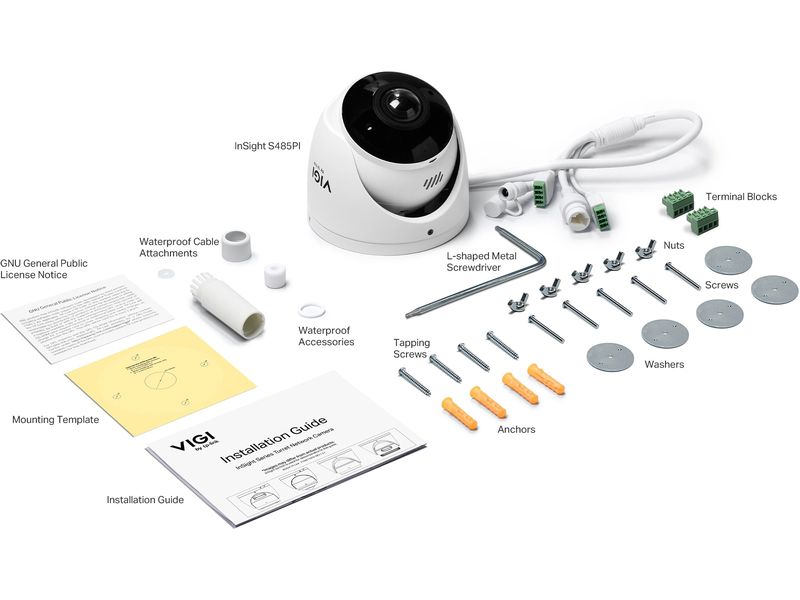 TP-Link Netzwerkkamera InSight S485PI 8 MP 30 fps