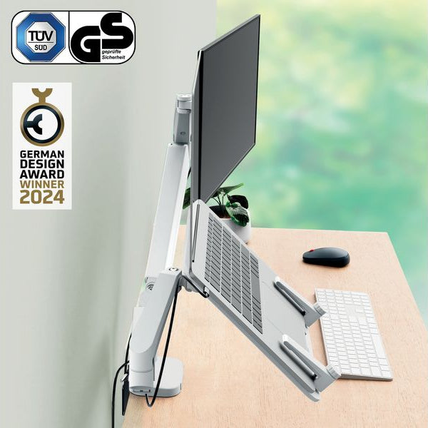 Leitz Tischhalterung Ergo Dual Dual Monitorarm