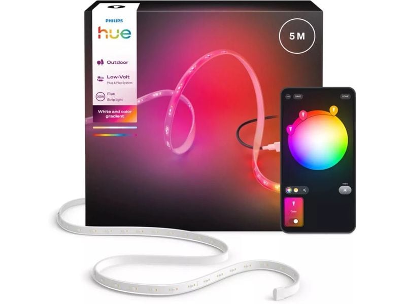 Philips Hue LED Stripe Flux Gradient Outdoor 5m CH