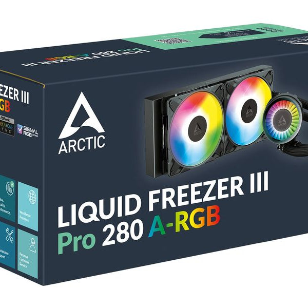 Arctic Cooling Wasserkühlung Arctic Liquid Freezer III P 280 ARGB Schwarz