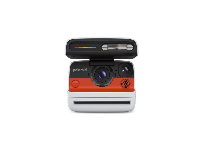 Polaroid Fotokamera Flip Orange, Schwarz, Weiss