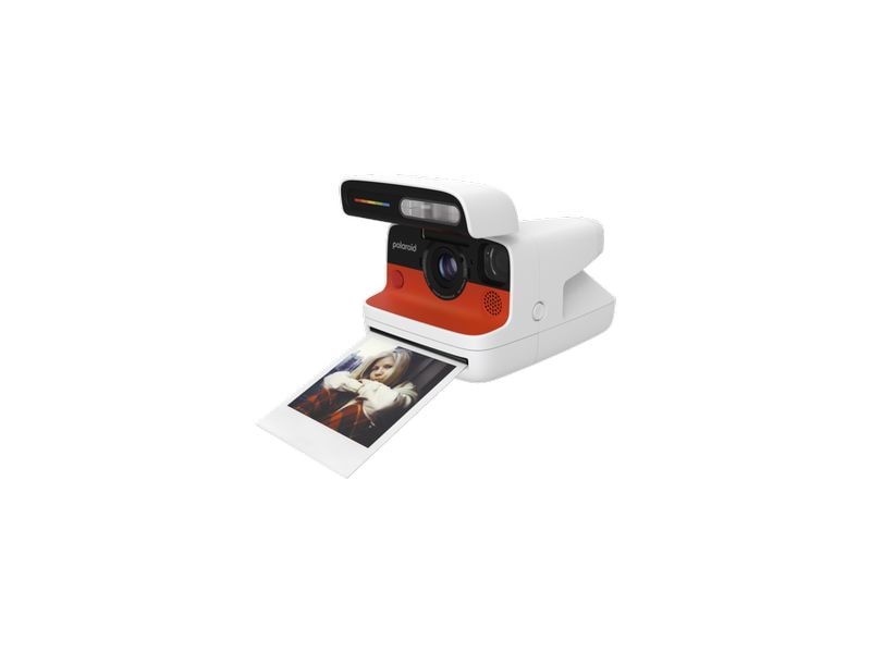 Polaroid Fotokamera Flip Orange, Schwarz, Weiss