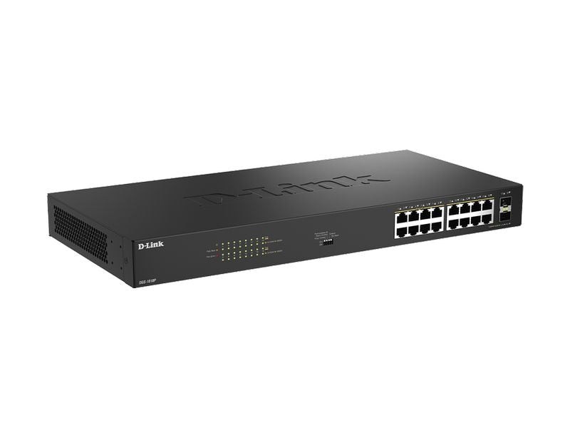 D-Link PoE+ Switch DGS-1018P/E 18 Port