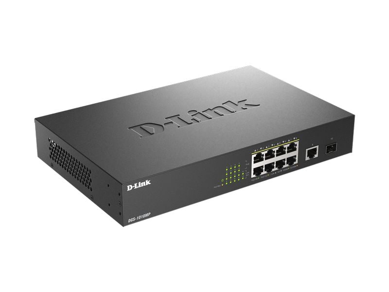 D-Link PoE+ Switch DGS-1010MP/E 10 Port