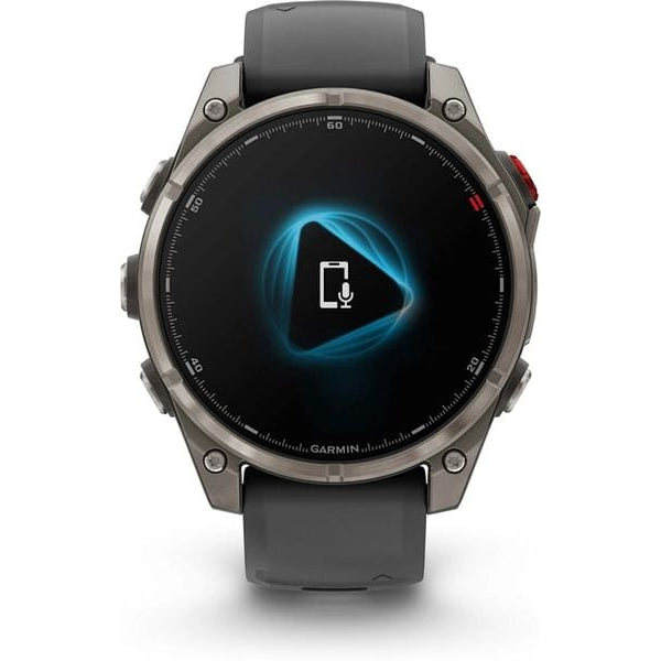 GARMIN GPS-Sportuhr fēnix 8 Pro – AMOLED Graphite/Schwarz