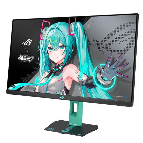 ASUS Monitor ROG Strix XG27ACMEG-G Hatsune Miku Edition