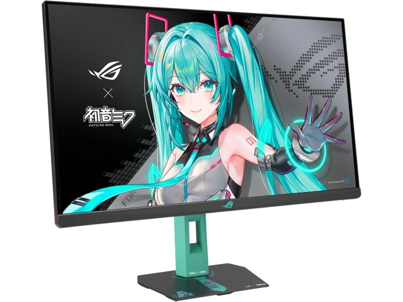 ASUS Monitor ROG Strix XG27ACMEG-G Hatsune Miku Edition