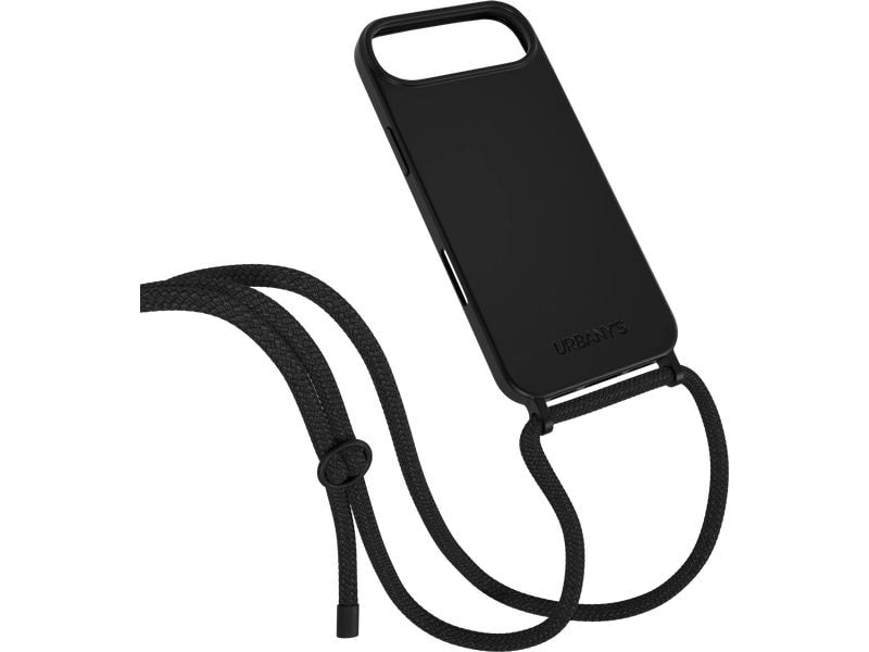 Urbany's Necklace Case ALL BLACK  iPhone Air MATT