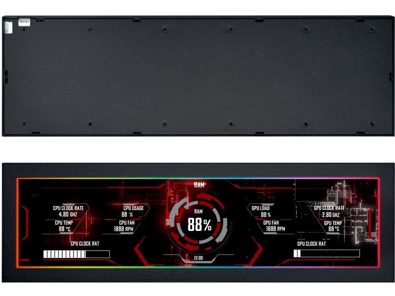 Lian Li 8.8″ Universal Screen (US88v1) Schwarz