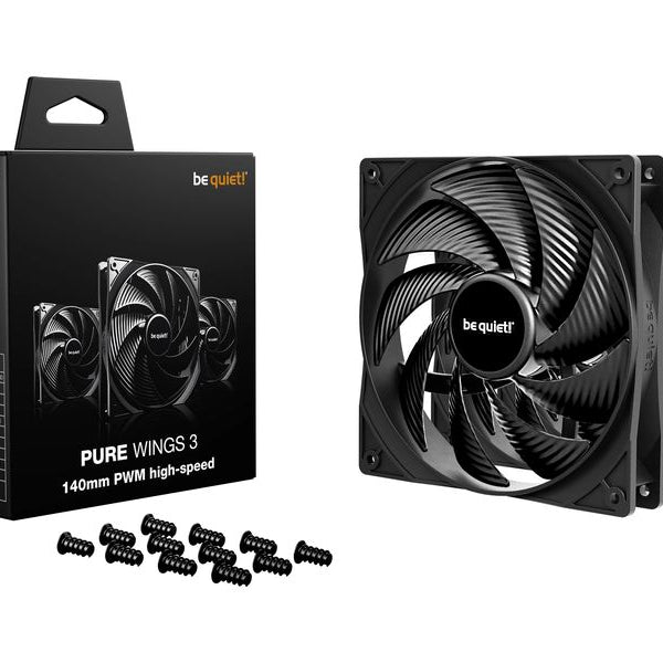 be quiet! PC-Lüfter PURE WINGS 3 140mm PWM HS 3-Pack