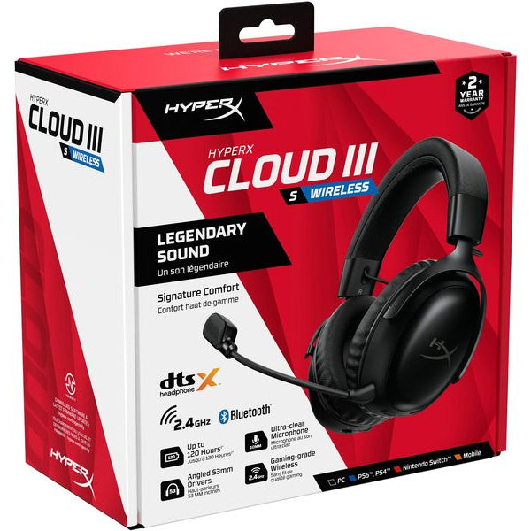 HyperX Headset HyperX Cloud III S Schwarz