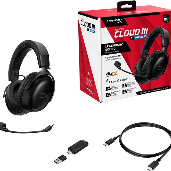 HyperX Headset HyperX Cloud III S Schwarz