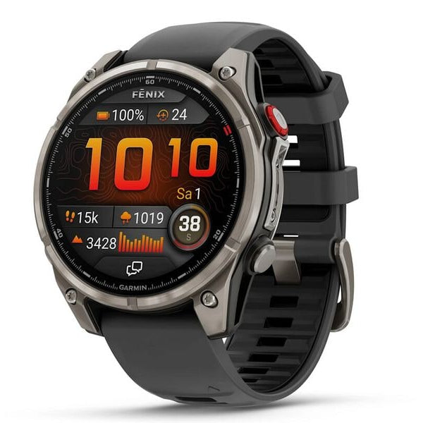 GARMIN GPS-Sportuhr fēnix 8 Pro – AMOLED Graphite/Schwarz