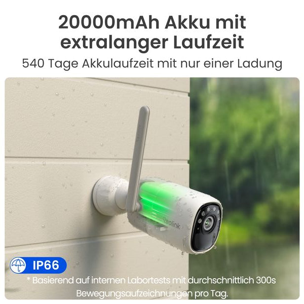 Reolink Netzwerkkamera Altas B630 2K Wifi inkl. Solarpanel