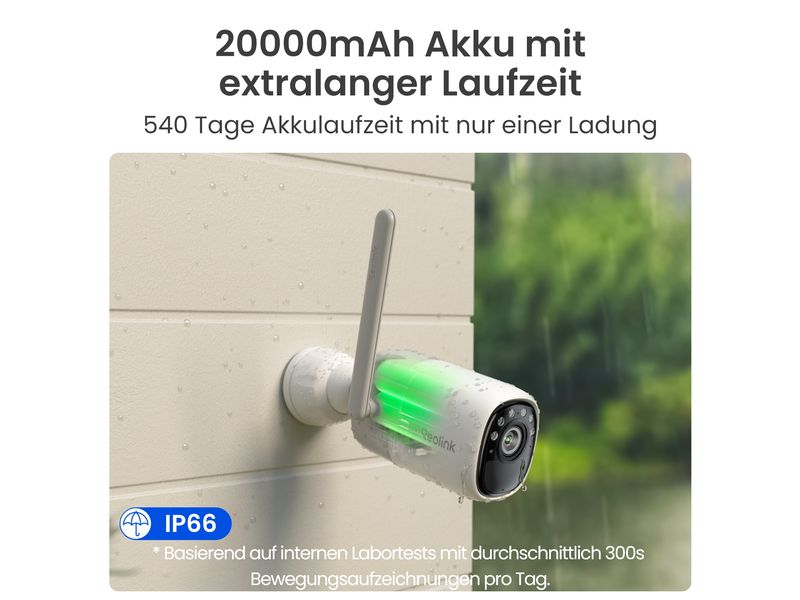 Reolink Netzwerkkamera Altas B630 2K Wifi inkl. Solarpanel