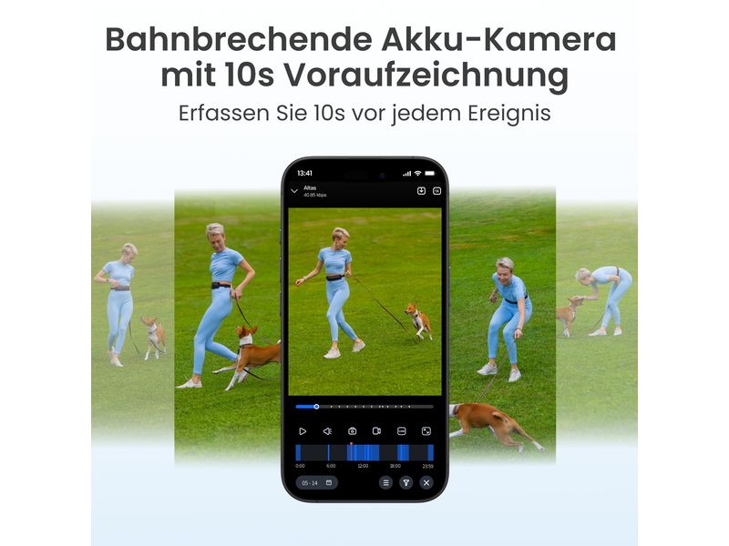 Reolink Netzwerkkamera Altas B630 2K Wifi inkl. Solarpanel