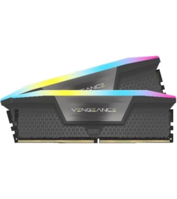 Corsair DDR5-RAM Vengeance RGB Gray 6000 MHz 2x 32 GB