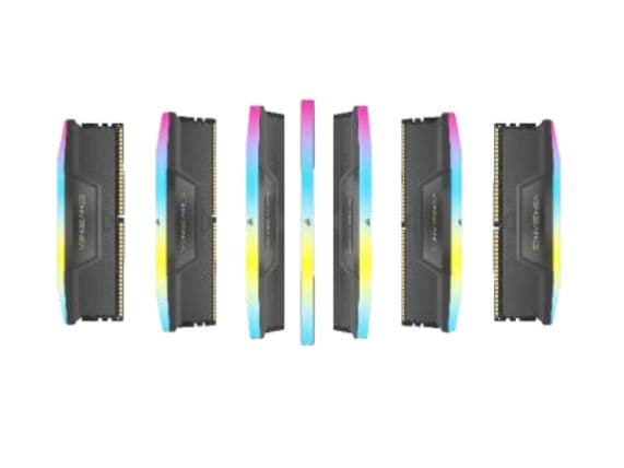Corsair DDR5-RAM Vengeance RGB Gray 6000 MHz 2x 32 GB