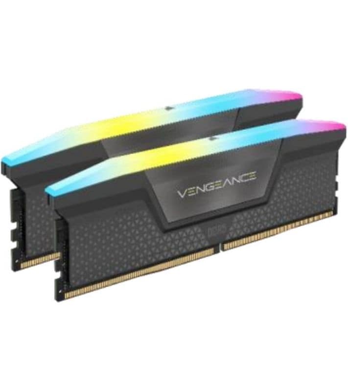 Corsair DDR5-RAM Vengeance RGB Gray 6000 MHz 2x 32 GB