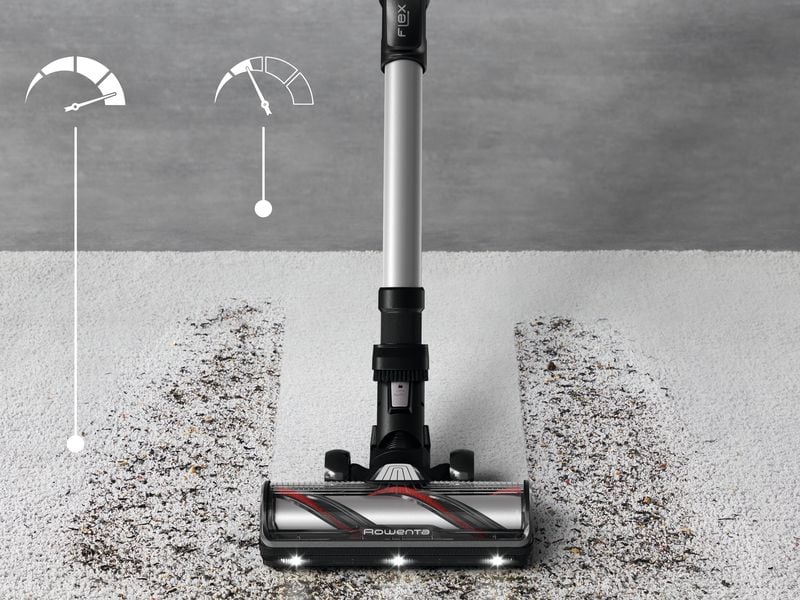 Rowenta Akku-Hand- und Stielsauger X-Force Flex Violett