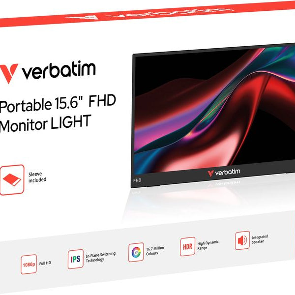 Verbatim Monitor 15.6'' LIGHT