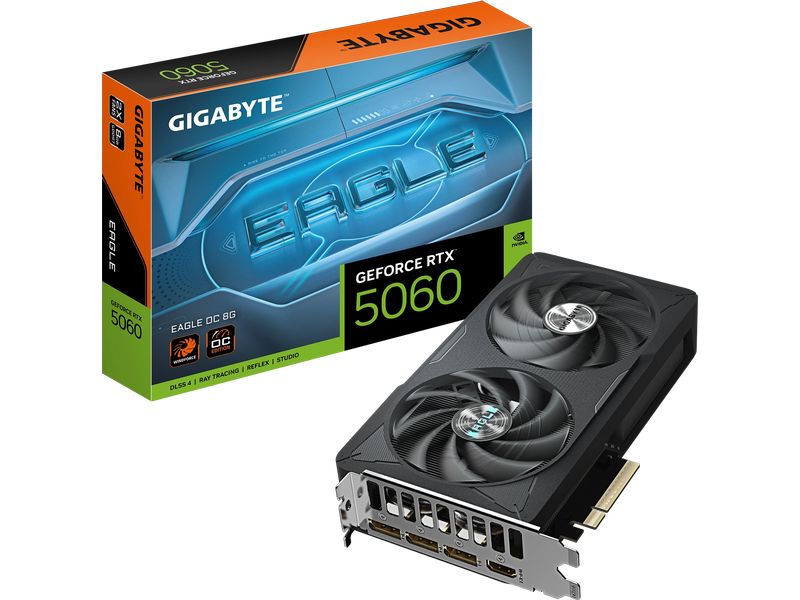 Gigabyte Grafikkarte GeForce RTX 5060 EAGLE OC 8G