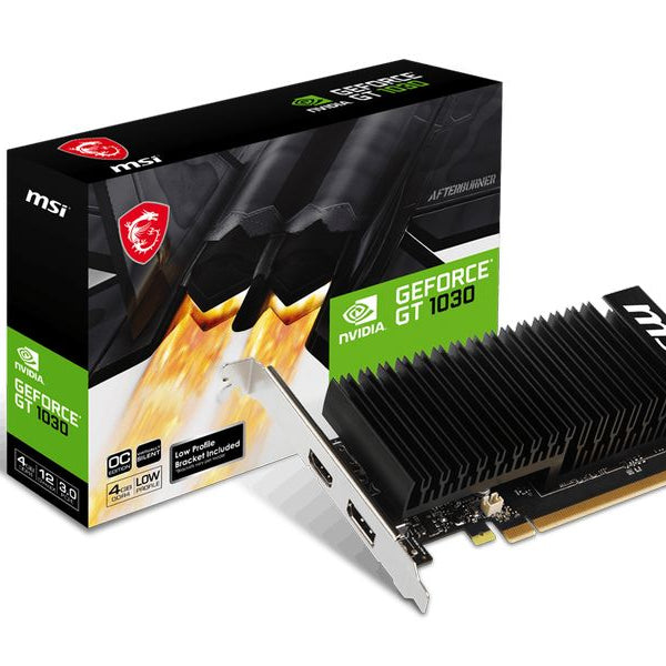 MSI Grafikkarte GeForce GT 1030 4GHD4 LP OC