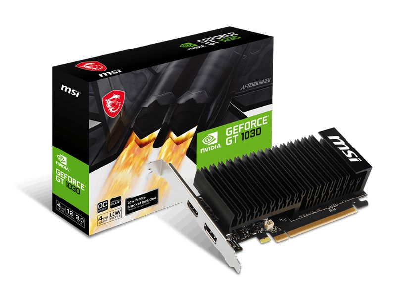 MSI Grafikkarte GeForce GT 1030 4GHD4 LP OC