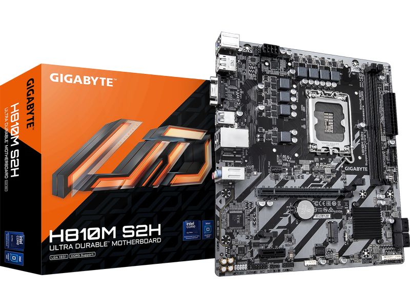 Gigabyte Mainboard H810M S2H