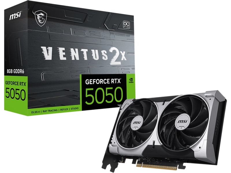 MSI Grafikkarte GeForce RTX 5050 8G VENTUS 2X OC