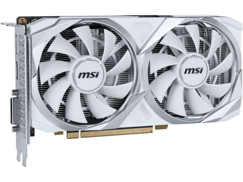 MSI Grafikkarte GeForce RTX 3050 VENTUS 2X XS WHITE 8G OC