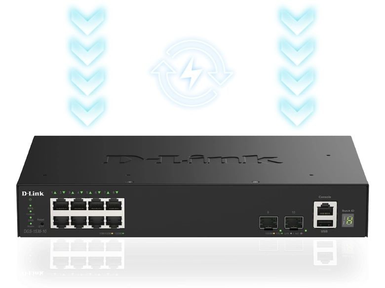 D-Link SFP+ Switch DGS-1530-10 10 Port