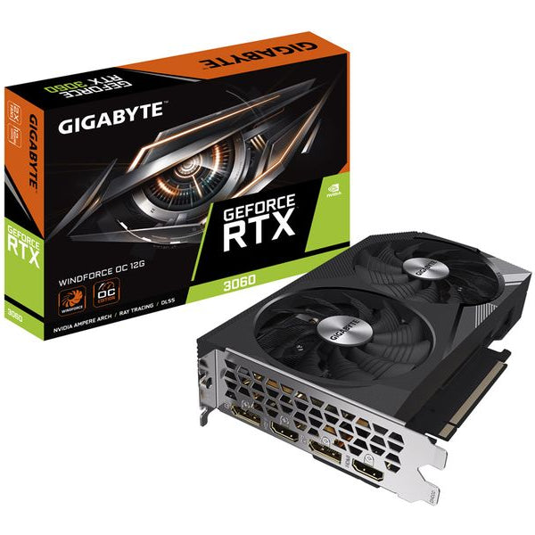 Gigabyte Grafikkarte GeForce RTX 3060 WINDFORCE OC 12G (rev. 2.0)