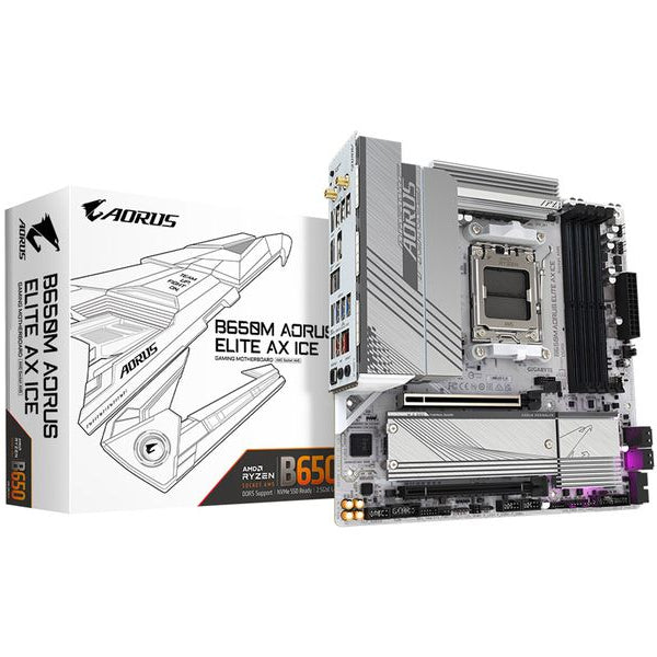 Gigabyte Mainboard B650M A ELITE AX ICE