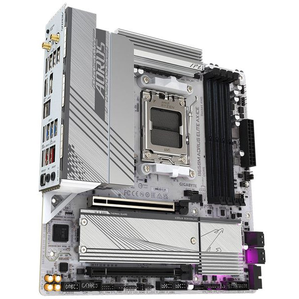 Gigabyte Mainboard B650M A ELITE AX ICE
