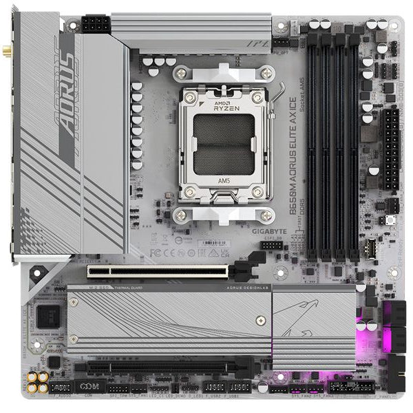 Gigabyte Mainboard B650M A ELITE AX ICE