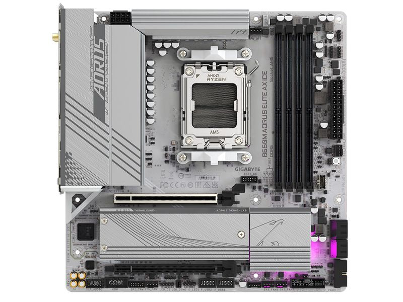 Gigabyte Mainboard B650M A ELITE AX ICE