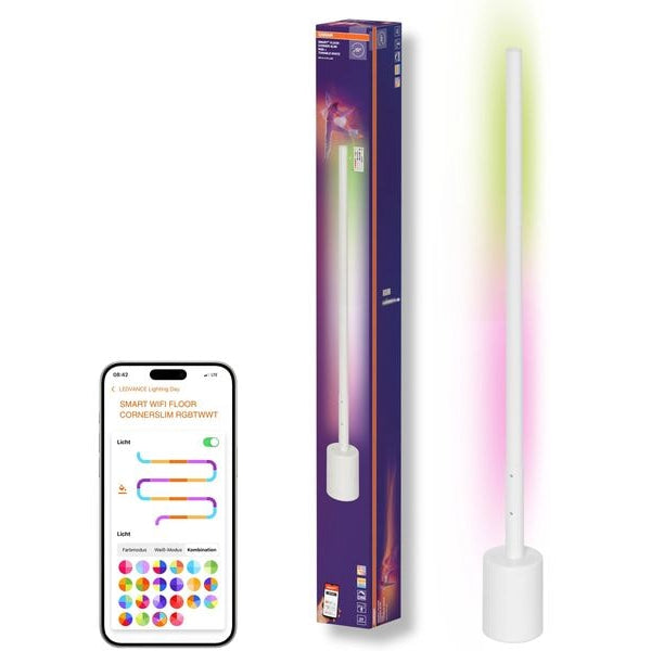 OSRAM Stehleuchte SMART+ FLOOR CORNER SLIM RGB + TW + RC