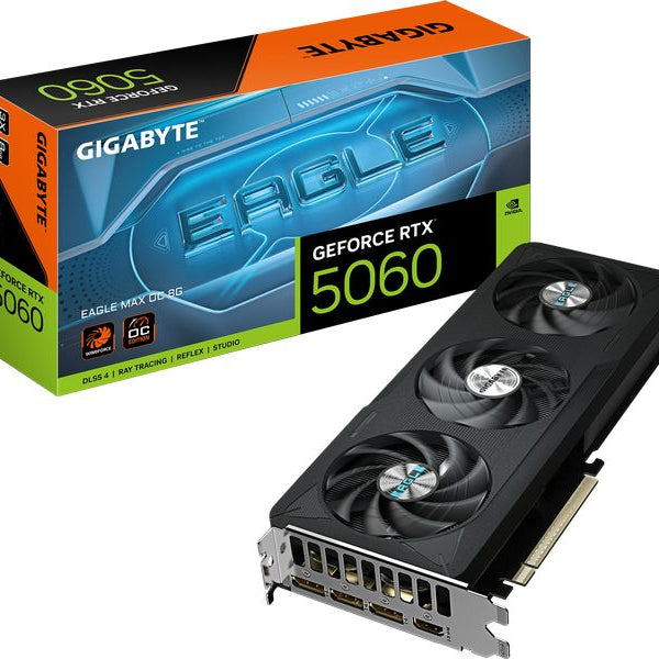 Gigabyte Grafikkarte GeForce RTX 5060 EAGLE MAX OC 8G